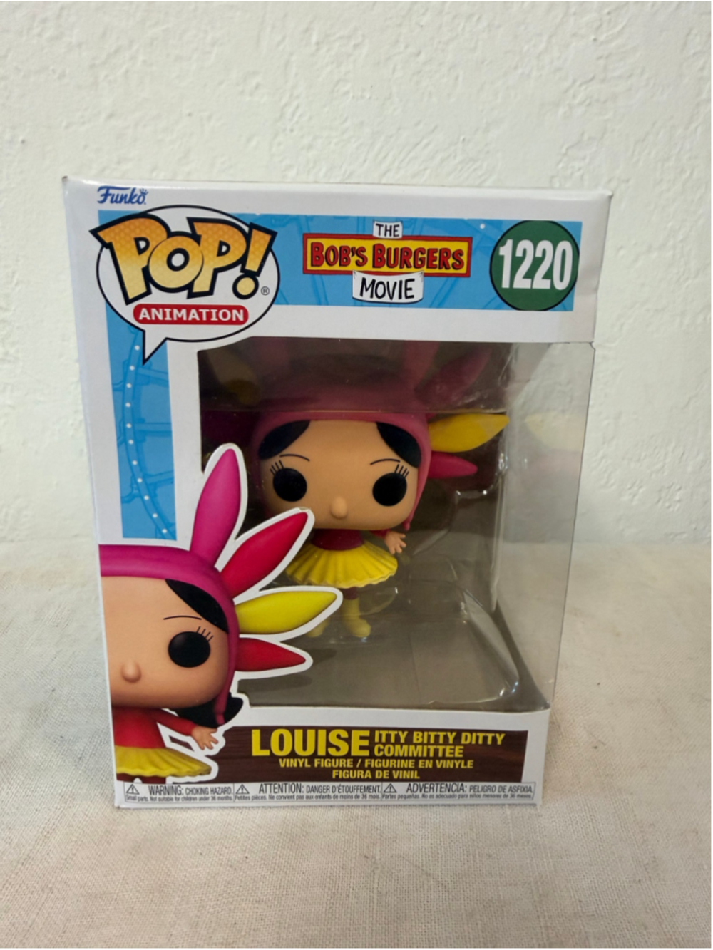 NIB Funko Pop 1220 Louise Itty Bitty Ditty Committee From Bob’s Burger